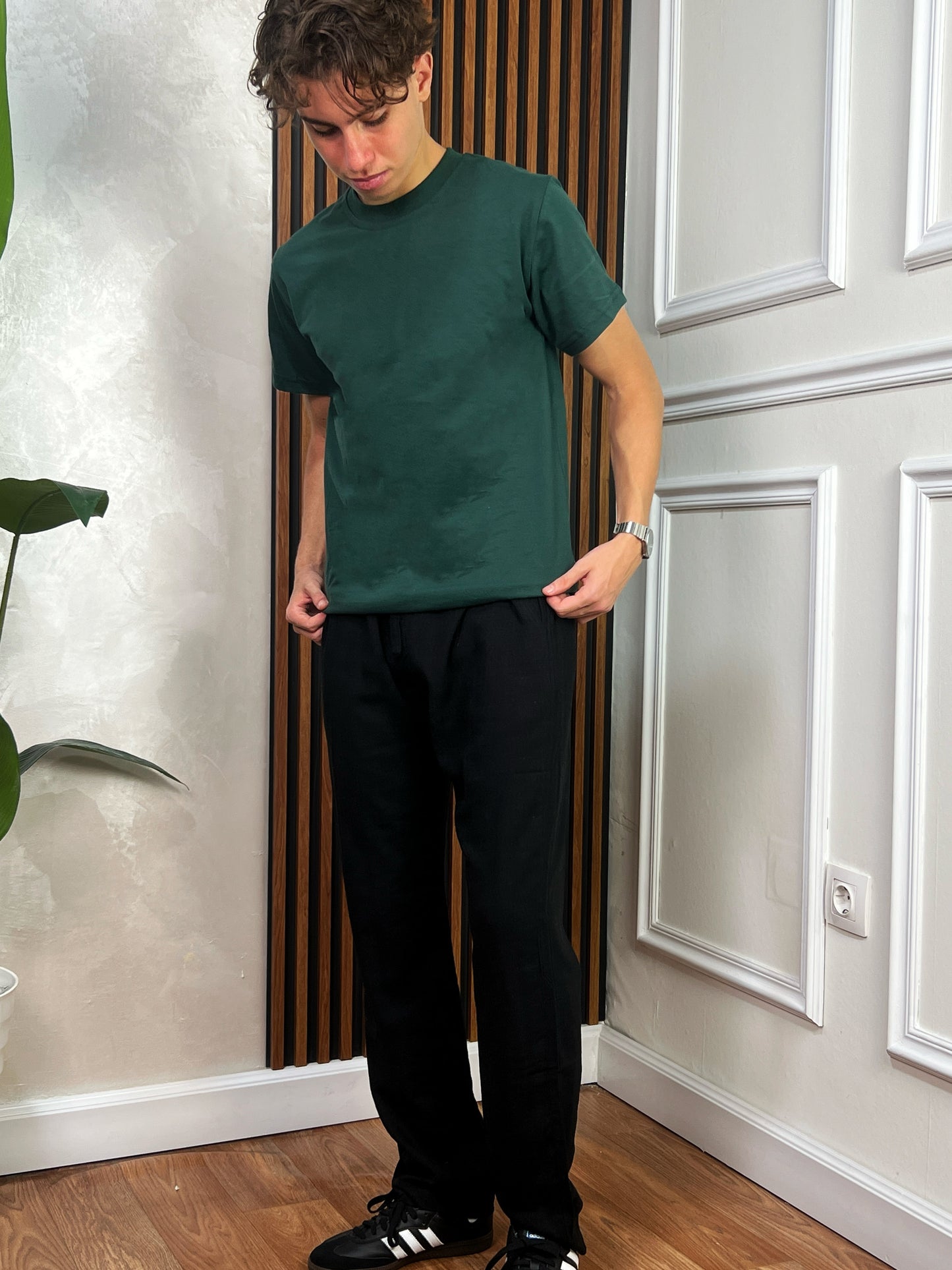 Ensemble Pantalon lin + tshirt coton ✨