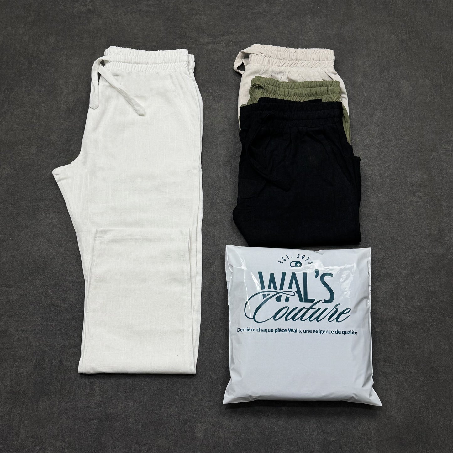 Wal's Pantalon en LIN ⚜️