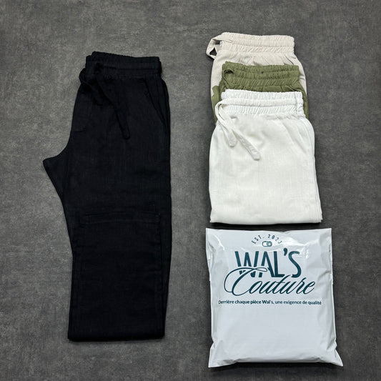 Wal's Pantalon en LIN ⚜️