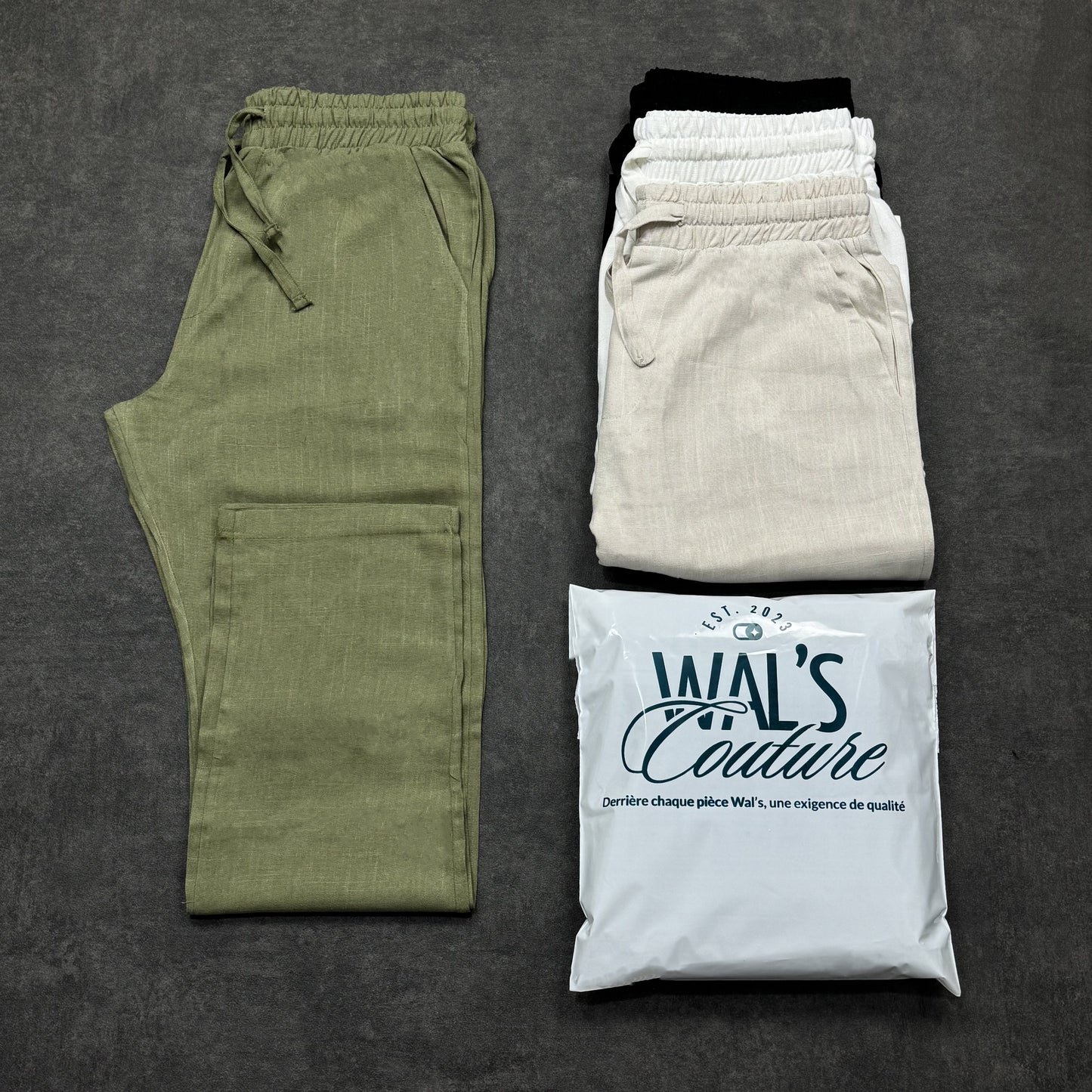 Wal's Pantalon en LIN ⚜️